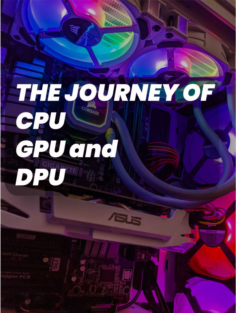 The journey of CPU GPU and DPU